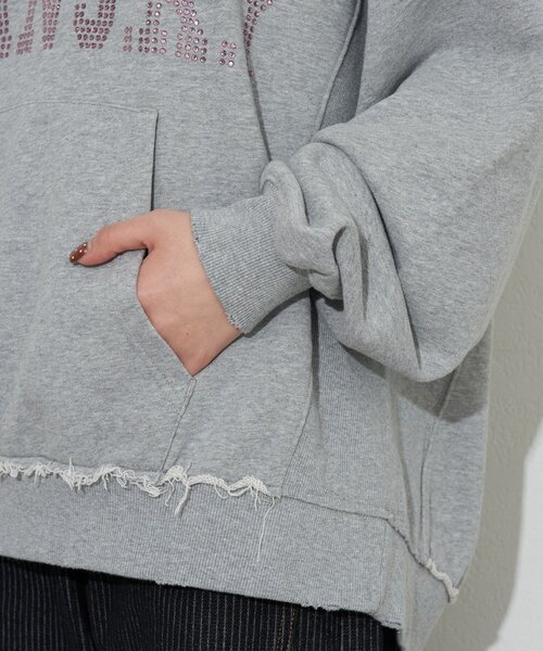 RePRODUCTION LABEL（リプロダクションレーベル）の「【RePRODUCTION LABEL / リプロダクションレーベル】スキッパーフーディースウェット（パーカー・レディース・グレー/グリーン・FREE）」の19枚目の写真