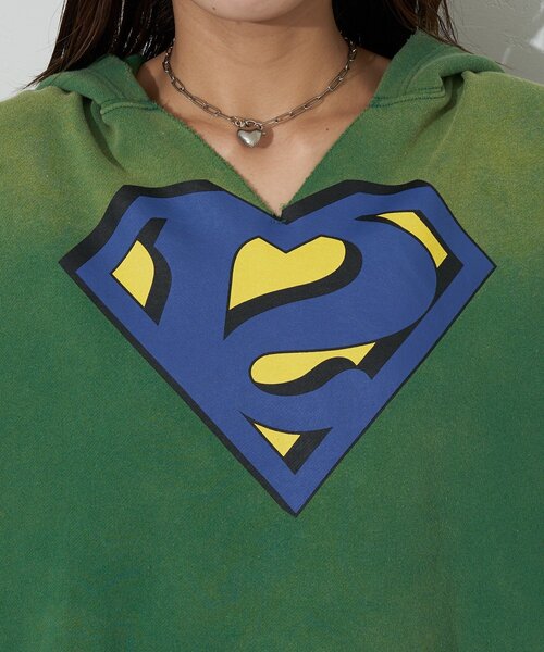 RePRODUCTION LABEL（リプロダクションレーベル）の「【RePRODUCTION LABEL / リプロダクションレーベル】スキッパーフーディースウェット（パーカー・レディース・グレー/グリーン・FREE）」の10枚目の写真