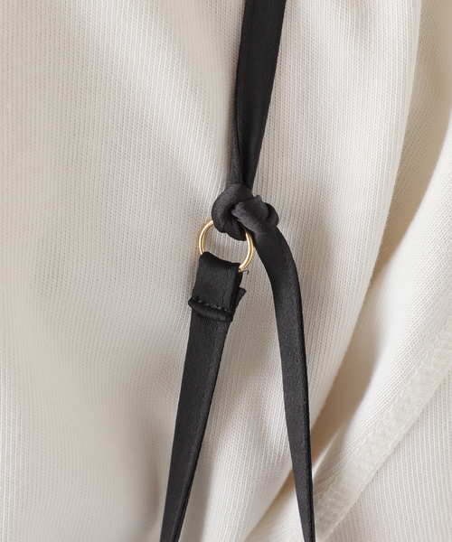 SLOBE IENA（スローブイエナ）の「《WEB限定/追加2》レースサテンワンピース（ワンピース・レディース・ブラック・FREE）」の22枚目の写真