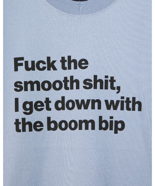 APPLEBUM(アップルバム)の「“Boom Bip” T-shirt(Tシャツ/カットソー・メンズ・スミクロ/ブルー・MEDIUM/LARGE/X-LARGE/XX-LARGE)」の15枚目の写真