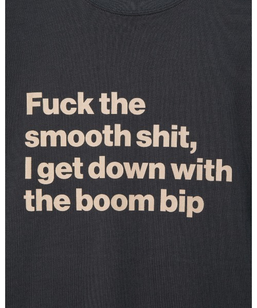 APPLEBUM(アップルバム)の「“Boom Bip” T-shirt(Tシャツ/カットソー・メンズ・スミクロ/ブルー・MEDIUM/LARGE/X-LARGE/XX-LARGE)」の7枚目の写真