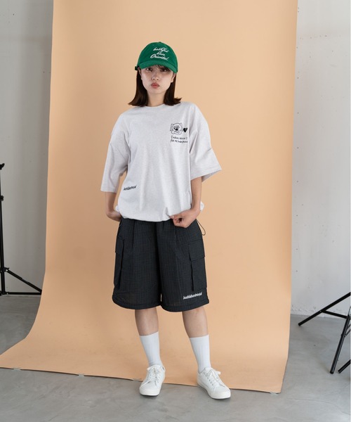 bashful base Oriental(バッシュフルベースオリエンタル)の「【bbO】チェック柄2WAYカーゴポケットパンツ(カーゴパンツ・メンズ・ブルー/ブラック/ブラック×ホワイト・SMALL/MEDIUM/LARGE)」の22枚目の写真