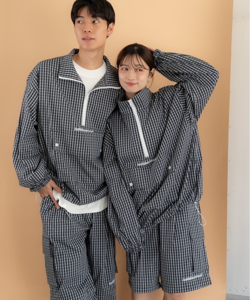 bashful base Oriental(バッシュフルベースオリエンタル)の「【bbO】チェック柄2WAYカーゴポケットパンツ(カーゴパンツ・メンズ・ブルー/ブラック/ブラック×ホワイト・SMALL/MEDIUM/LARGE)」の14枚目の写真