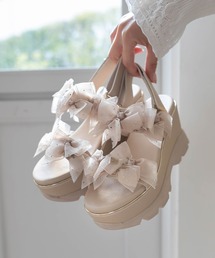 サンダル（ピンク/桃色系・リボン）ファッション通販 - ZOZOTOWN