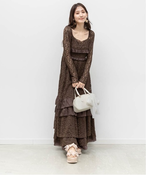 RANDA（ランダ）の「シアーミニリボンウェッジスポーツサンダル（サンダル・レディース・ピンク/アイボリー/ブラック・S/L/M/LL）」の20枚目の写真