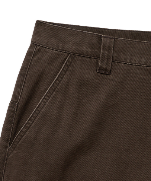 INTEMPOMOOD(インテンポムード)の「ボタンポケットカーゴパンツ_ブラウン(その他パンツ・レディース・ブラウン・MEDIUM/LARGE/X-LARGE)」の14枚目の写真