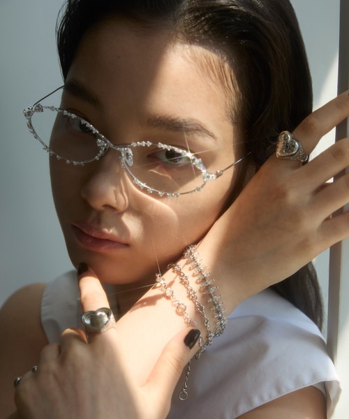 Soierie(ソワリー)の「ファンタジー レイヤード ブレスレット (2P) / Fantasy layered bracelet (2P)(ブレスレット・レディース・シルバー系・FREE)」の1枚目の写真