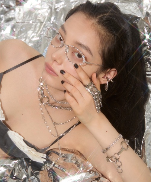 Soierie(ソワリー)の「ファンタジー レイヤード ブレスレット (2P) / Fantasy layered bracelet (2P)(ブレスレット・レディース・シルバー系・FREE)」の6枚目の写真