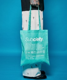Subciety（サブサエティ）の「Label tote bag（トートバッグ）」