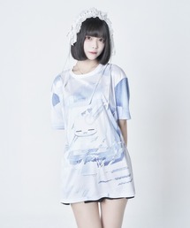 Re:CRYPT（リクリプト）の「ウィンドウフルプリントTシャツ / オーバーサイズ フルグラフィックTシャツ（Tシャツ/カットソー）」
