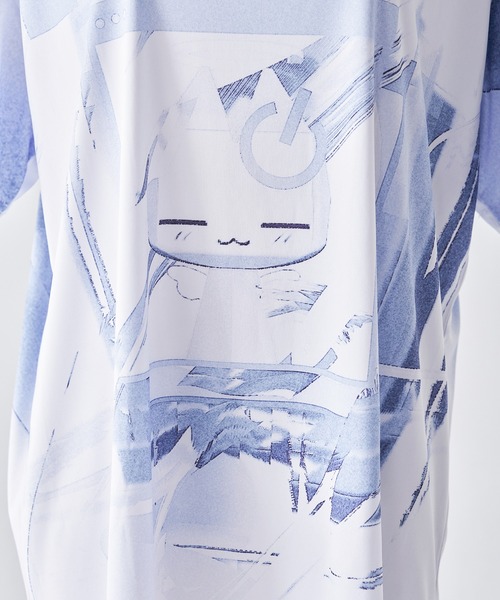 Re:CRYPT(リクリプト)の「ウィンドウフルプリントTシャツ / オーバーサイズ フルグラフィックTシャツ(Tシャツ/カットソー・レディース・ホワイト・F)」の10枚目の写真