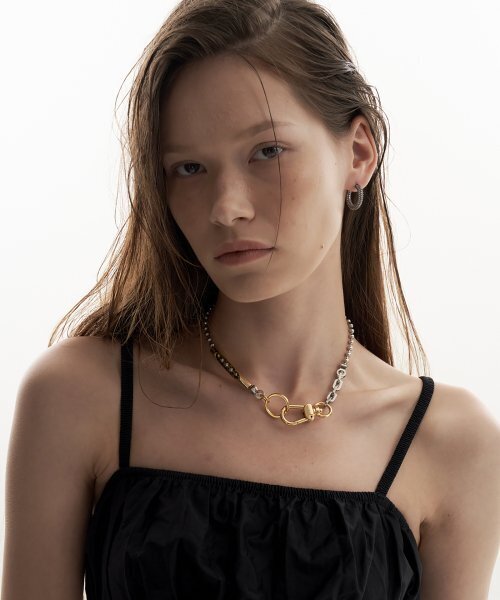 SENTIMENTS（センチモン）の「NO.262 [BLACK] EARRING（ピアス（両耳用）・レディース・ブラック・FREE）」の2枚目の写真