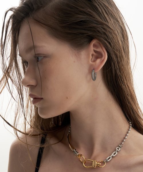 SENTIMENTS（センチモン）の「NO.262 [BLACK] EARRING（ピアス（両耳用）・レディース・ブラック・FREE）」の3枚目の写真