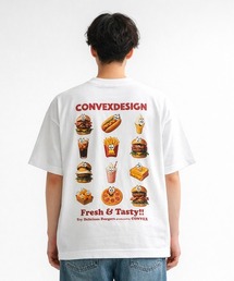 CONVEX（コンベックス）の「ｼﾞｬﾝｸFOOD / WIDE-T（大人）（Tシャツ/カットソー）」