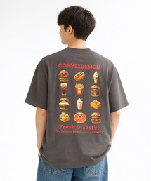 CONVEX（コンベックス）の「ｼﾞｬﾝｸFOOD / WIDE-T（大人）（Tシャツ/カットソー）」