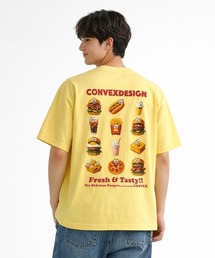 CONVEX（コンベックス）の「ｼﾞｬﾝｸFOOD / WIDE-T（大人）（Tシャツ/カットソー）」