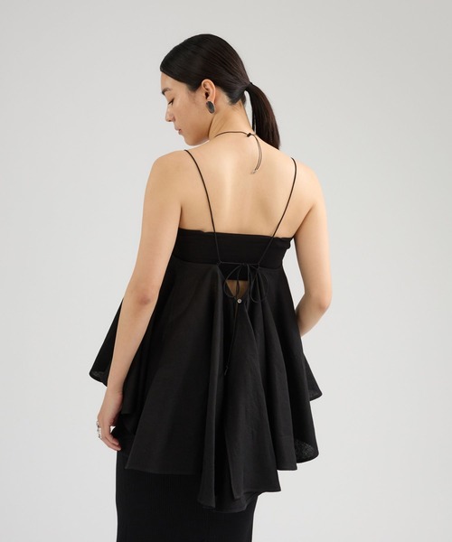 Chaos(カオス)の「Chaos(カオス)/ パルマキャミ(キャミソール・レディース・ブラック/アイボリー・FREE)」の3枚目の写真