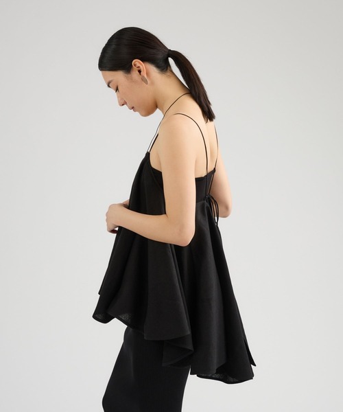 Chaos(カオス)の「Chaos(カオス)/ パルマキャミ(キャミソール・レディース・ブラック/アイボリー・FREE)」の4枚目の写真