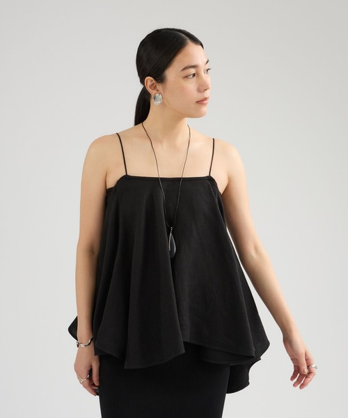 Chaos(カオス)の「Chaos(カオス)/ パルマキャミ(キャミソール・レディース・ブラック/アイボリー・FREE)」の5枚目の写真