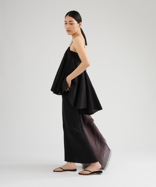 Chaos(カオス)の「Chaos(カオス)/ パルマキャミ(キャミソール・レディース・ブラック/アイボリー・FREE)」の8枚目の写真