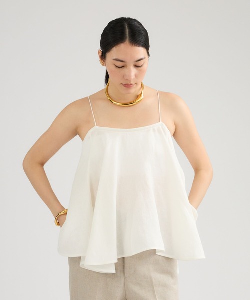 Chaos(カオス)の「Chaos(カオス)/ パルマキャミ(キャミソール・レディース・ブラック/アイボリー・FREE)」の10枚目の写真