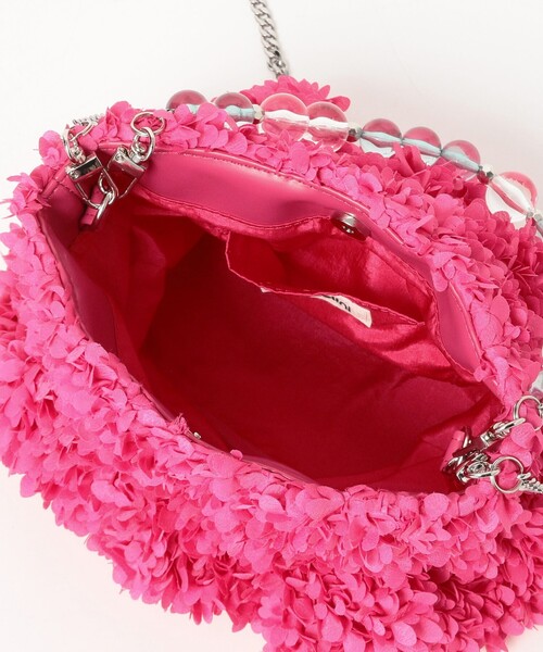 Ray BEAMS（レイビームス）の「【別注】Casselini / フルフル バッグ（トートバッグ・レディース・ピンク/ブラック・ONE SIZE）」の10枚目の写真