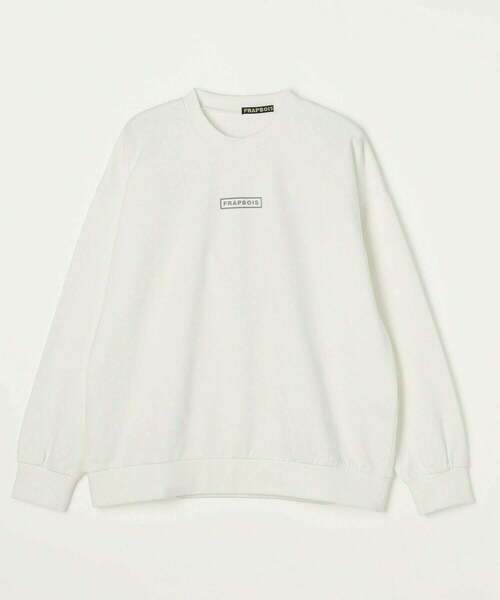 FRAPBOIS（フラボア）の「デイリートレーナー（スウェット・レディース・ホワイト/ブラック/グレー・1/2）」の17枚目の写真
