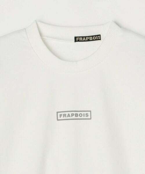 FRAPBOIS（フラボア）の「デイリートレーナー（スウェット・レディース・ホワイト/ブラック/グレー・1/2）」の19枚目の写真