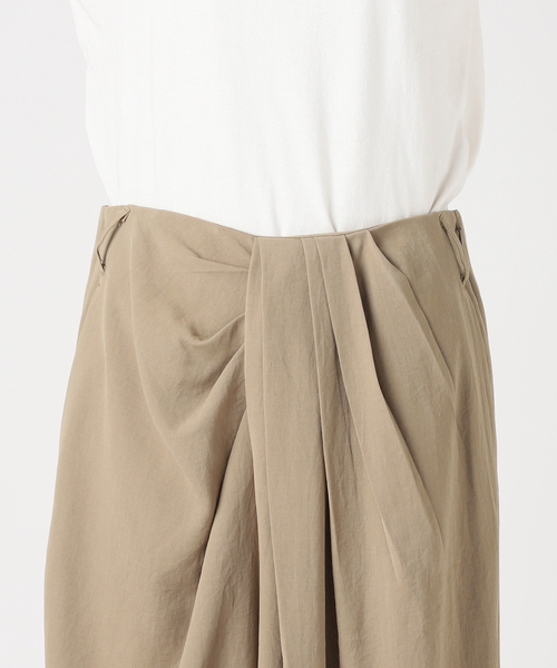 journal standard L'essage(ジャーナルスタンダードレサージュ)の「TTツイル ラップパンツ(その他パンツ・レディース・ベージュ/ブラック・36/38)」の5枚目の写真