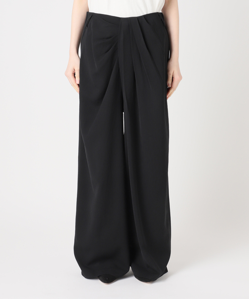 journal standard L'essage(ジャーナルスタンダードレサージュ)の「TTツイル ラップパンツ(その他パンツ・レディース・ベージュ/ブラック・36/38)」の11枚目の写真