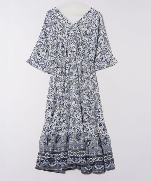 チャイハネ（チャイハネ）の「【チャイハネ】アシューナワンピース（ワンピース・レディース・ブラック/イエロー/ホワイト・FREE）」の5枚目の写真