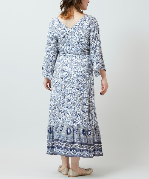 チャイハネ（チャイハネ）の「【チャイハネ】アシューナワンピース（ワンピース・レディース・ブラック/イエロー/ホワイト・FREE）」の8枚目の写真