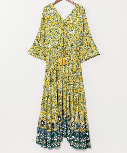 チャイハネ（チャイハネ）の「【チャイハネ】アシューナワンピース（ワンピース・レディース・ブラック/イエロー/ホワイト・FREE）」の11枚目の写真