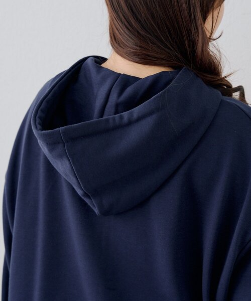 Another Branch olive des olive（アナザーブランチオリーブデオリーブ）の「ラフなのに可愛い！BIGロゴZIPパーカー（パーカー・レディース・オートミール/サックスブルー/ネイビー/ピンク/トップグレー・FREE）」の22枚目の写真