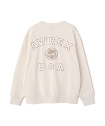 《直営店限定》VARSITY FLAG CREW NECK SWEAT / バーシティー フラッグ クルーネック スウェット / AVIREX / アヴィレックス