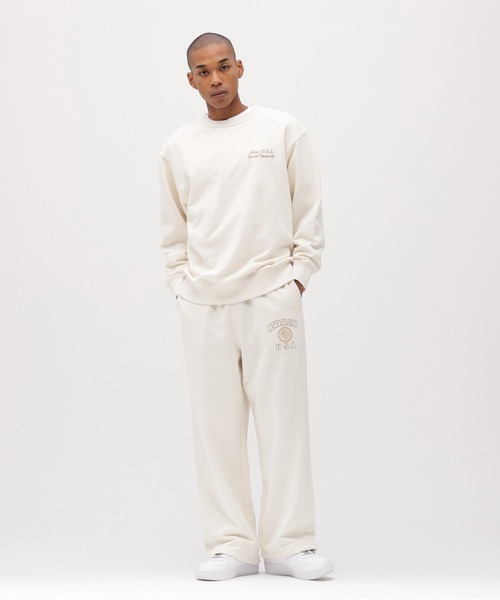 AVIREX（アヴィレックス）の「《直営店限定》VARSITY FLAG CREW NECK SWEAT / バーシティー フラッグ クルーネック スウェット / AVIREX / アヴィレックス（スウェット・メンズ・ブラック/オフホワイト・XX-LARGE/X-LARGE/LARGE/MEDIUM）」の18枚目の写真
