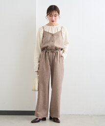 Kastane | 【一部店舗限定/S.Mサイズ展開/セットアップ対応】B キャミコンビネゾン(つなぎ/オールインワン)