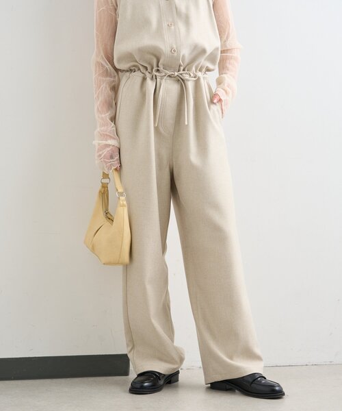 Kastane(カスタネ)の「【一部店舗限定/S.Mサイズ展開/セットアップ対応】B キャミコンビネゾン(つなぎ/オールインワン・レディース・ブラック/アイボリー/ベージュ・MEDIUM/SMALL)」の17枚目の写真