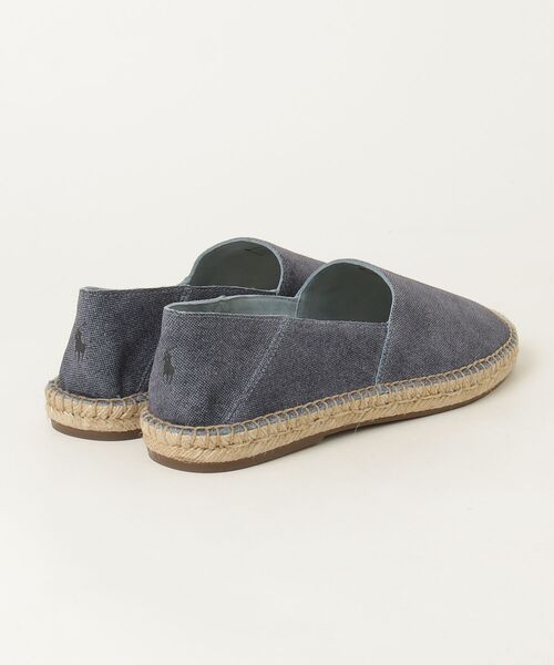 POLO RALPH LAUREN（ポロ ラルフ ローレン）の「Cevio レザー エスパドリーユ（サンダル・メンズ・ブルー・9D/10D/10.5D/9.5D/8.5D/8D/7.5D/7D）」の7枚目の写真