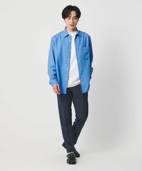 BEAUTY&YOUTH UNITED ARROWS（ビューティーアンドユースユナイテッドアローズ）の「東レ/TORAY ナノデザイン ノープリーツパンツ NO.1 ウォッシャブル セットアップ対応可能（その他パンツ・メンズ・ダークグレー/ロイヤルブルー/ベージュ・L/S/XL/M）」の6枚目の写真