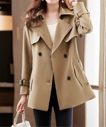 AMAJI（アマジ）の「ミドルトレンチコート（トレンチコート）」