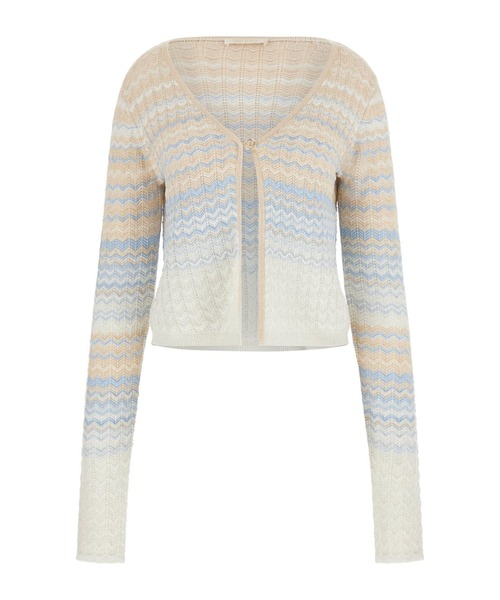 Guess（ゲス）の「ROSALYN Shoulder Sweater カーディガン（カーディガン/ボレロ・レディース・ピンク/ライトブルー・LARGE/MEDIUM/SMALL/X-SMALL）」の6枚目の写真