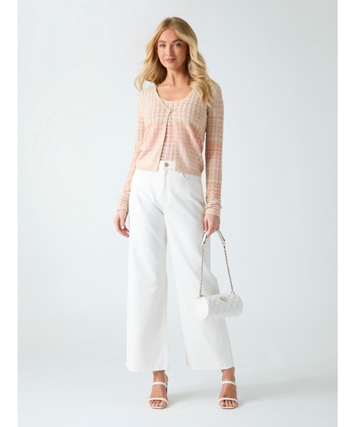 Guess(ゲス)の「ROSALYN Shoulder Sweater カーディガン(カーディガン/ボレロ・レディース・ピンク/ライトブルー・LARGE/MEDIUM/SMALL/X-SMALL)」の12枚目の写真