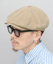 ReqHatter（レックハッター）の「ウォッシュド コットンヘリンボーン キャスケット（キャスケット）」