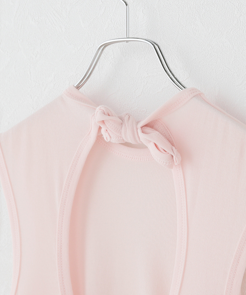 babaco（ババコ）の「babaco/ババコ cotton back tied sleeve tee BA01-CR77（Tシャツ/カットソー・レディース・ピンク・FREE）」の7枚目の写真