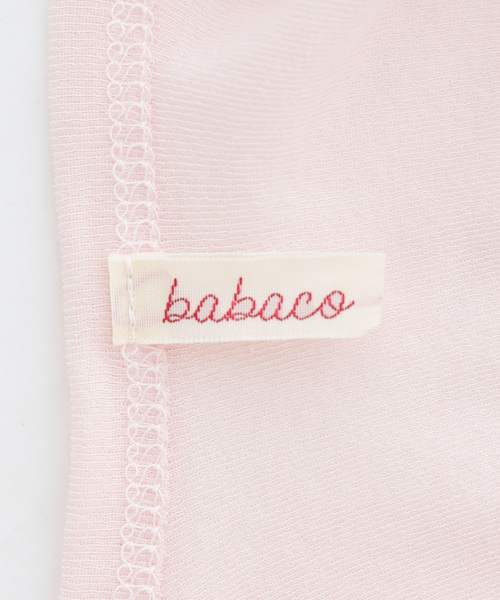 babaco（ババコ）の「babaco/ババコ cotton back tied sleeve tee BA01-CR77（Tシャツ/カットソー・レディース・ピンク・FREE）」の5枚目の写真