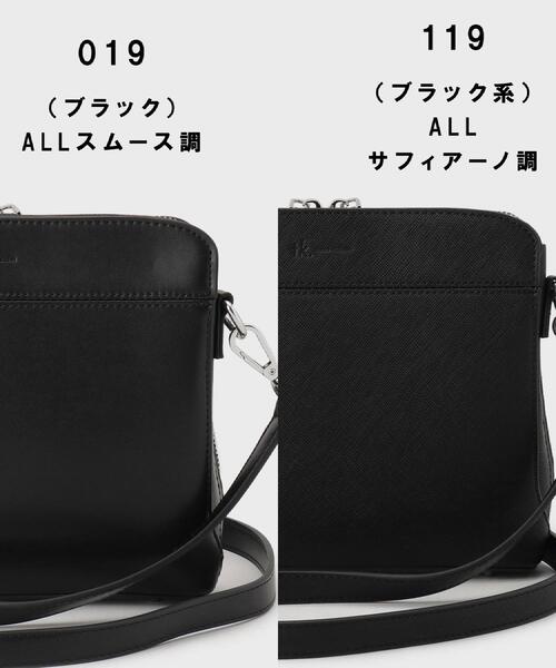 tk.TAKEO KIKUCHI（ティーケータケオキクチ）の「フラットショルダーバッグ（ショルダーバッグ・メンズ・ホワイト系7/ブラック系/ブラック系4/ブラック・00）」の7枚目の写真
