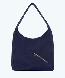 EYEUNDERSTAND（アイアンダスタンド）の「オックスフォードラウンドショルダーバッグ（ネイビー）（ショルダーバッグ）」