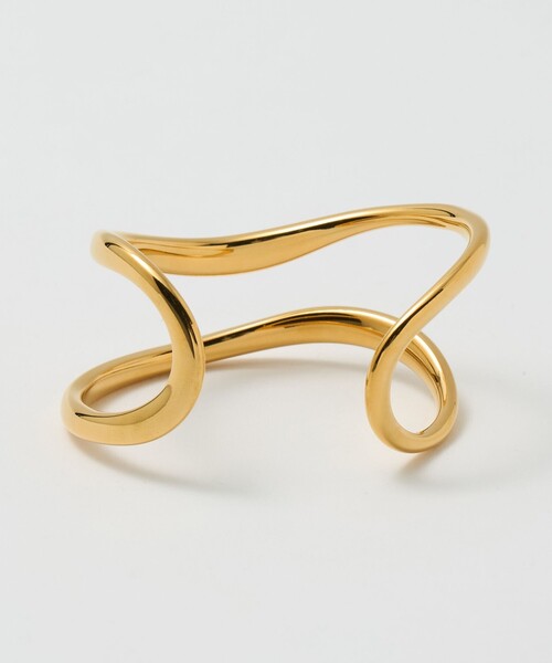 green label relaxing（グリーンレーベルリラクシング）の「ダブルライン バングル（バングル/リストバンド・レディース・ゴールド/シルバー・FREE）」の8枚目の写真