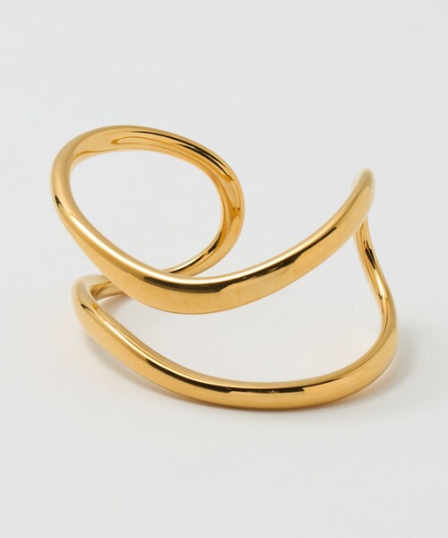 green label relaxing（グリーンレーベルリラクシング）の「ダブルライン バングル（バングル/リストバンド・レディース・ゴールド/シルバー・FREE）」の7枚目の写真